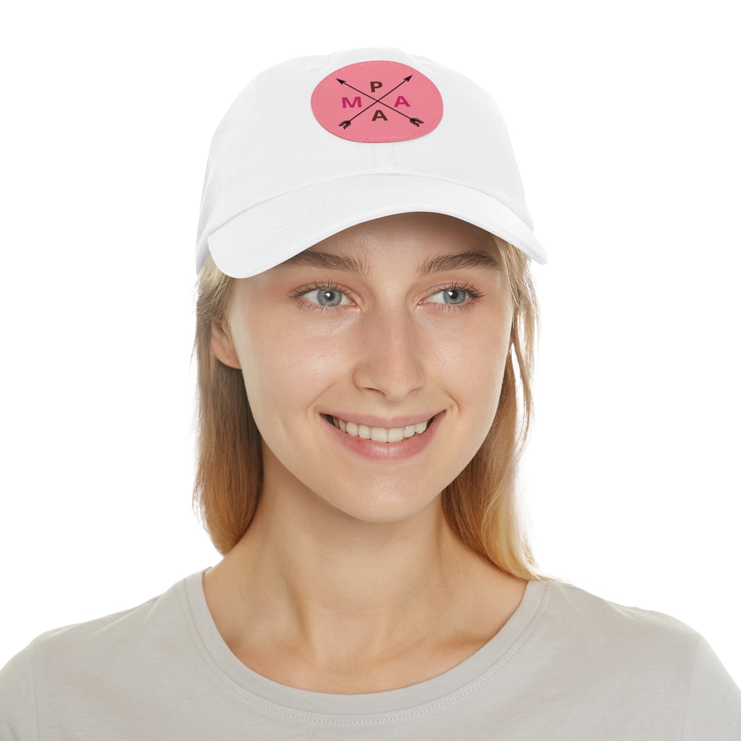 Hat with Leather Patch