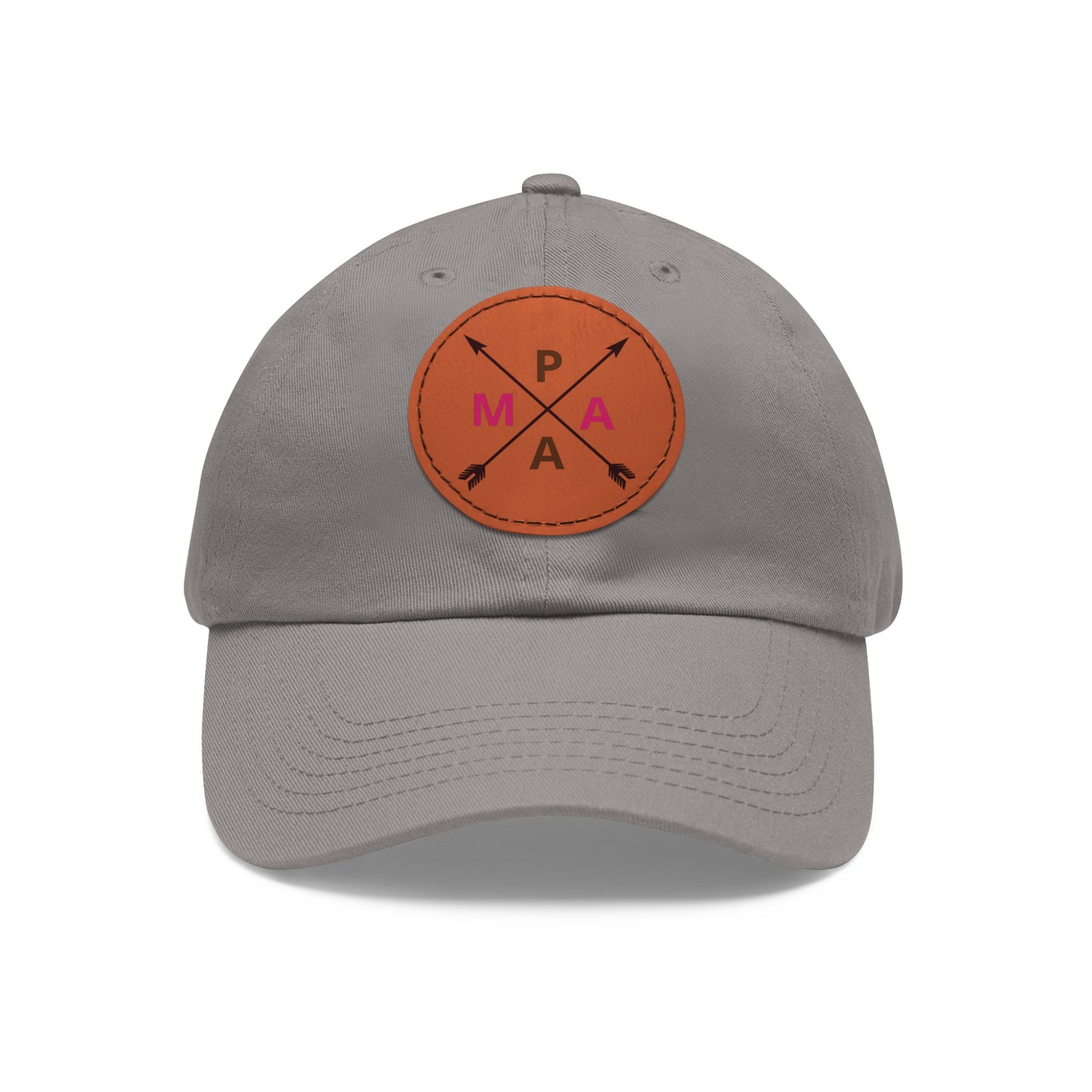 Hat with Leather Patch