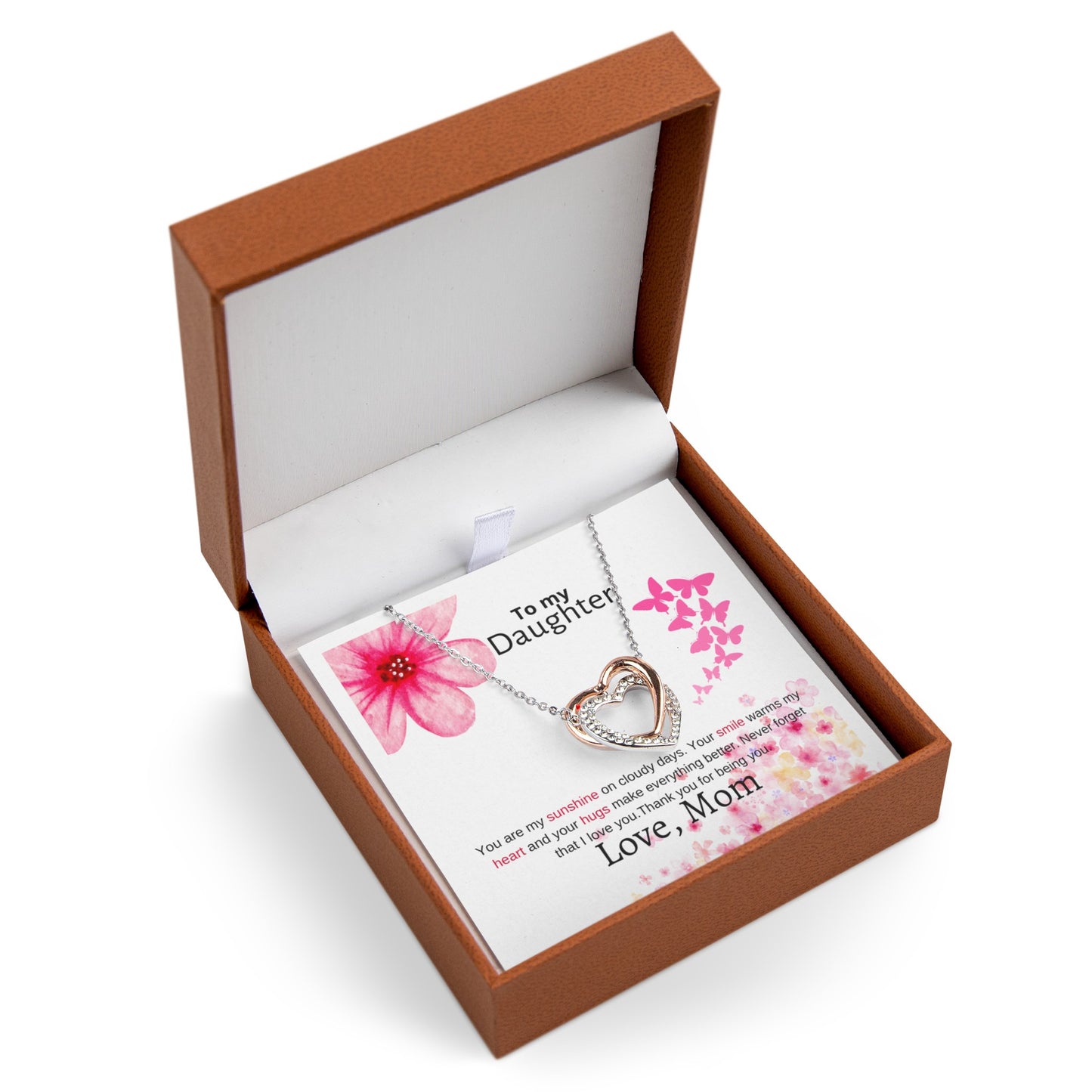 Twin Hearts Necklace