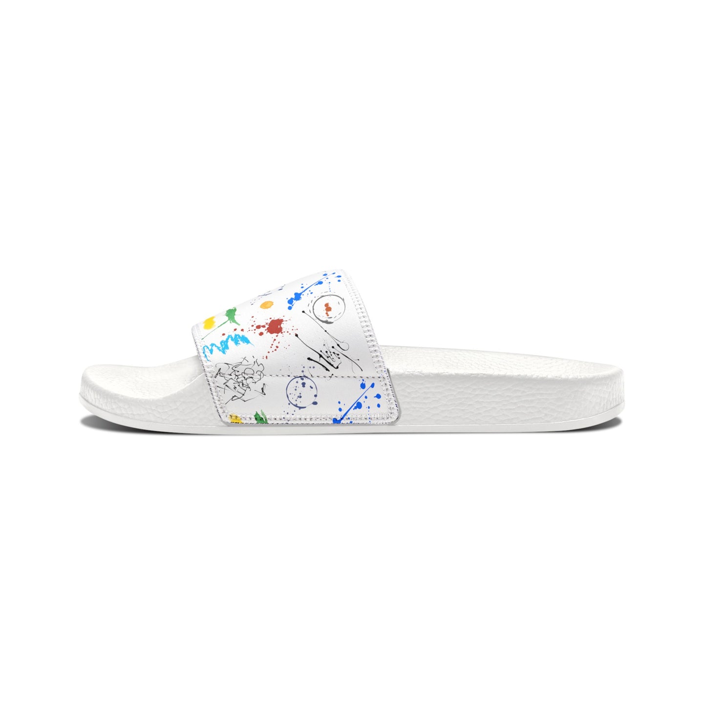 Youth PU Slide Sandals