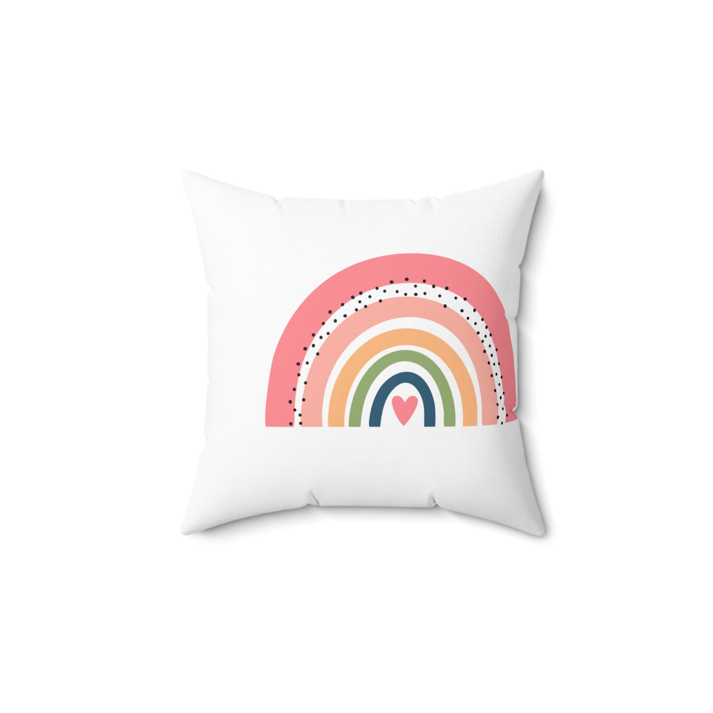 Rainbow Square Pillow for your baby room!