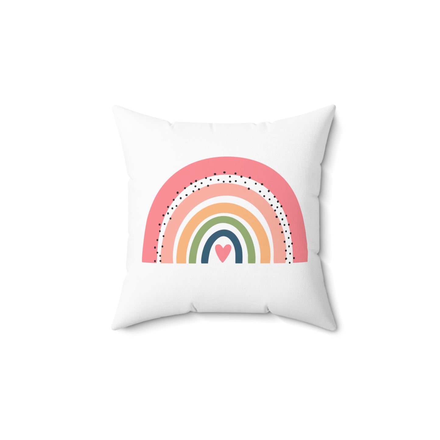 Rainbow Square Pillow for your baby room!