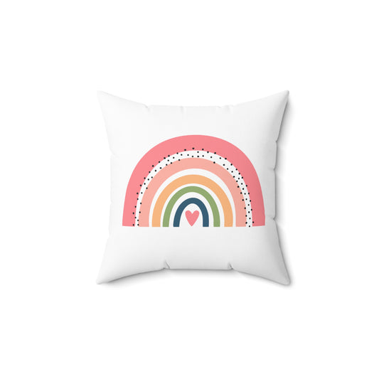 Rainbow Square Pillow for your baby room!