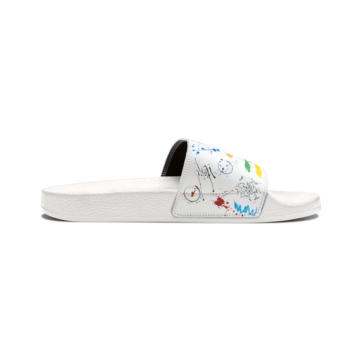 Youth PU Slide Sandals